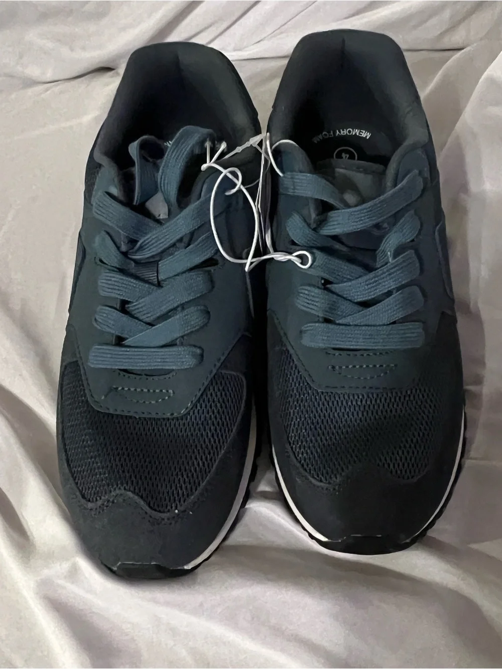 Cat & Jack Navy and Black Kids Lace-Up Sneakers